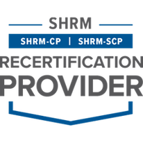 SHRM-CP and SHRM-SCP Recertification Provider badge