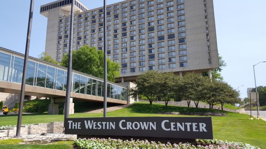 The Westin Crown Center photo of hotel exterior from across the street